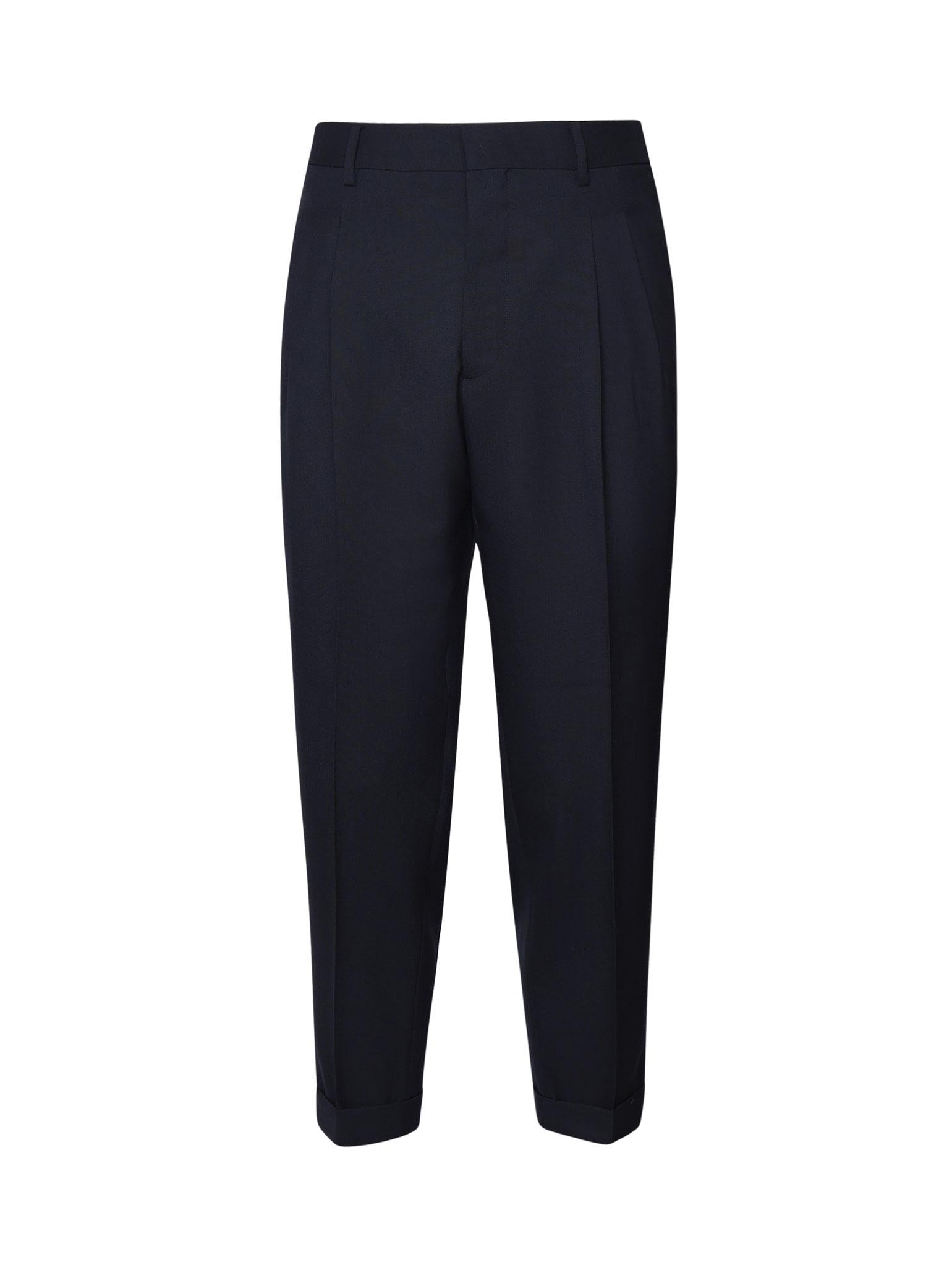 Pantaloni in pura lana vergine ROY WMLBLU BEABLE 