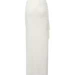 Gonna lunga Crystal in maglia a coste 25044334 WHITE CHRISTOPHER ESBER 