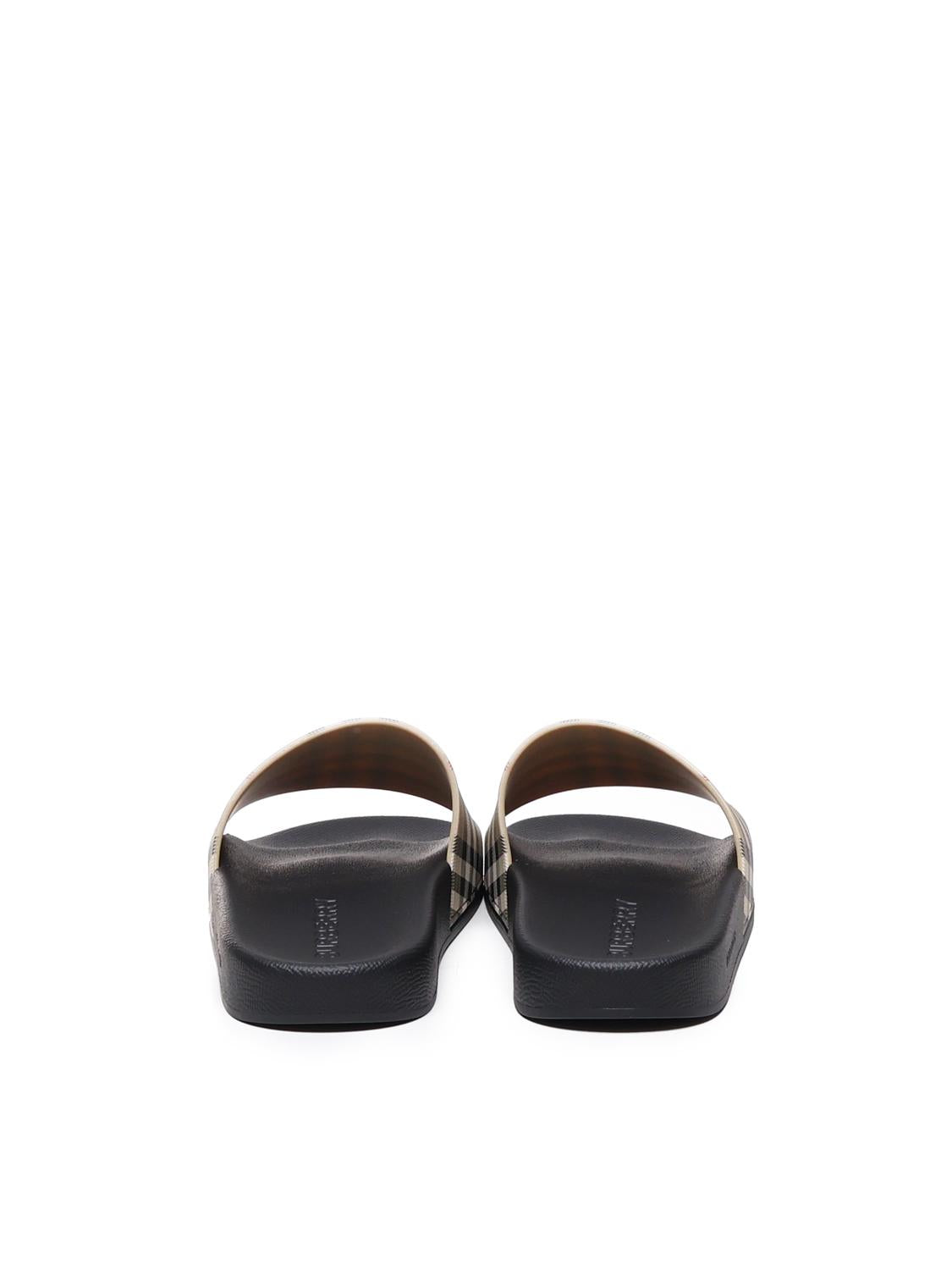 Slides Check 8056942 A7028 BURBERRY 
