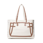 Borsa tote I am responsible 73BS7UH01 RESPONSIBILITY MUSTNATURALE/CUOIO V° 73 