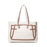 Borsa tote I am responsible 73BS7UH01 RESPONSIBILITY MUSTNATURALE/CUOIO V° 73 