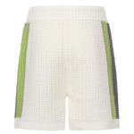 Shorts a righe all'uncinetto MSP26KW1208 01 CASABLANCA 