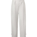 Pantaloni con strass e borchie 105984 A2XXK14 PINKO 