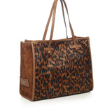 Borsa shopping Marcella in pelle con stampa BS12120 064 GIANNI CHIARINI 