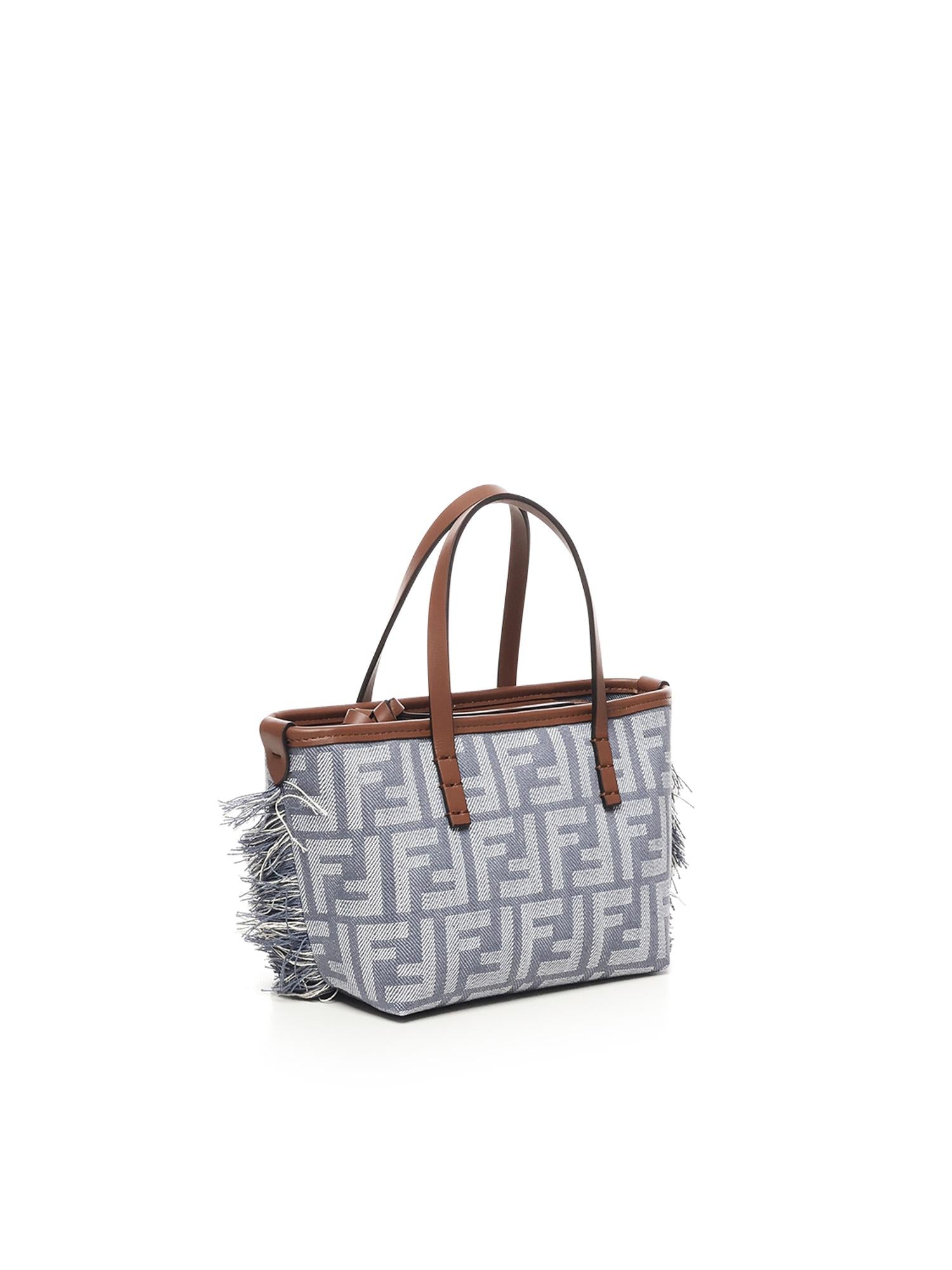 Mini bag 'Roll' FF Jacquard 8BS096 AUT4F1SXQ FENDI 