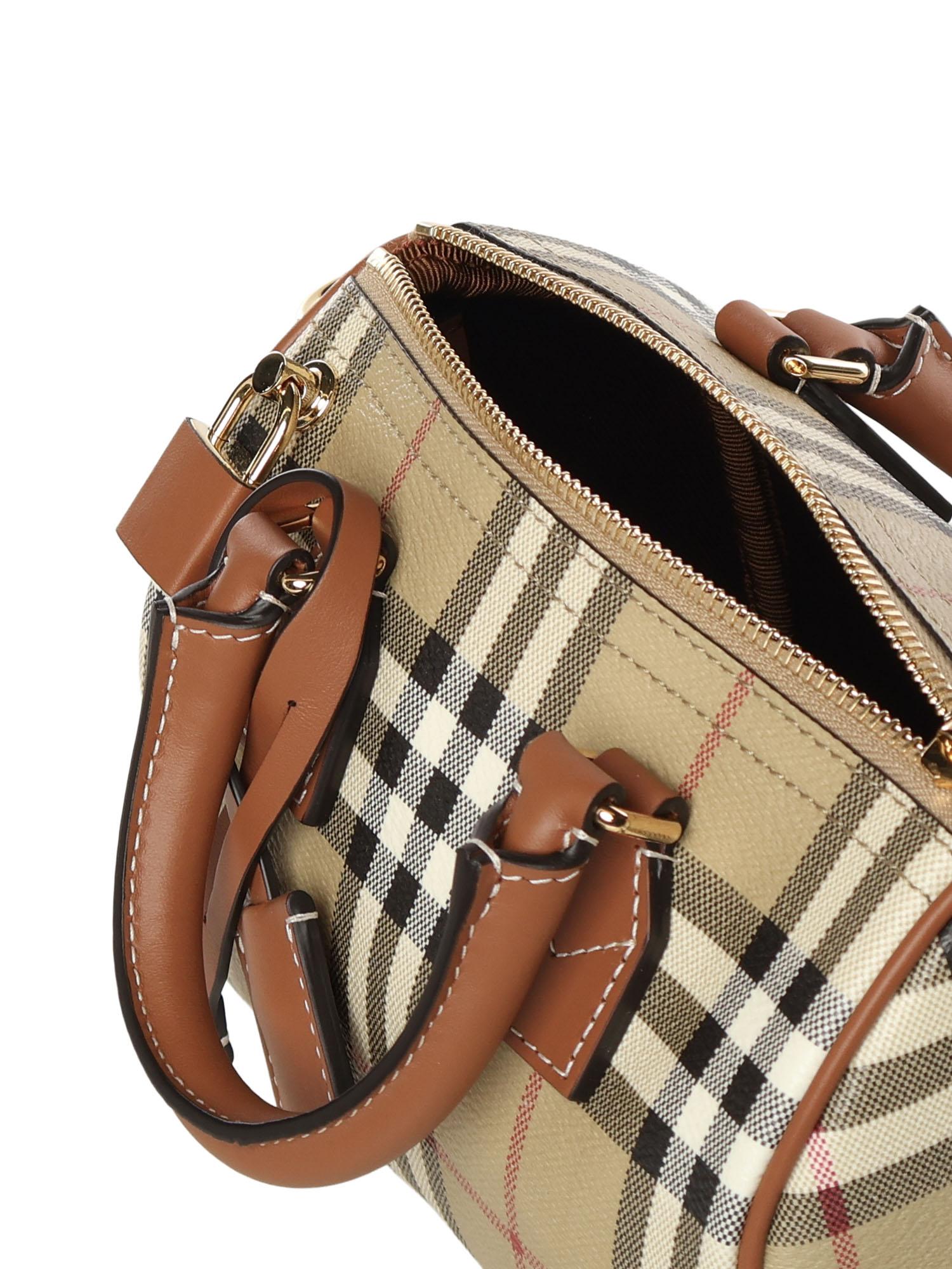 Borsa bowling mini Check 8118565 A9534 BURBERRY 