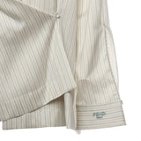 Camicia in seta a righe FS8287 AYNPF1T6E FENDI 