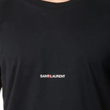 T-shirt logo in cotone 464572 YB2DQ1000 SAINT LAURENT 