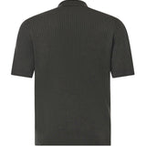 Polo in maglia di lana e cashmere a coste 833503 XKEYU3026 GUCCI 