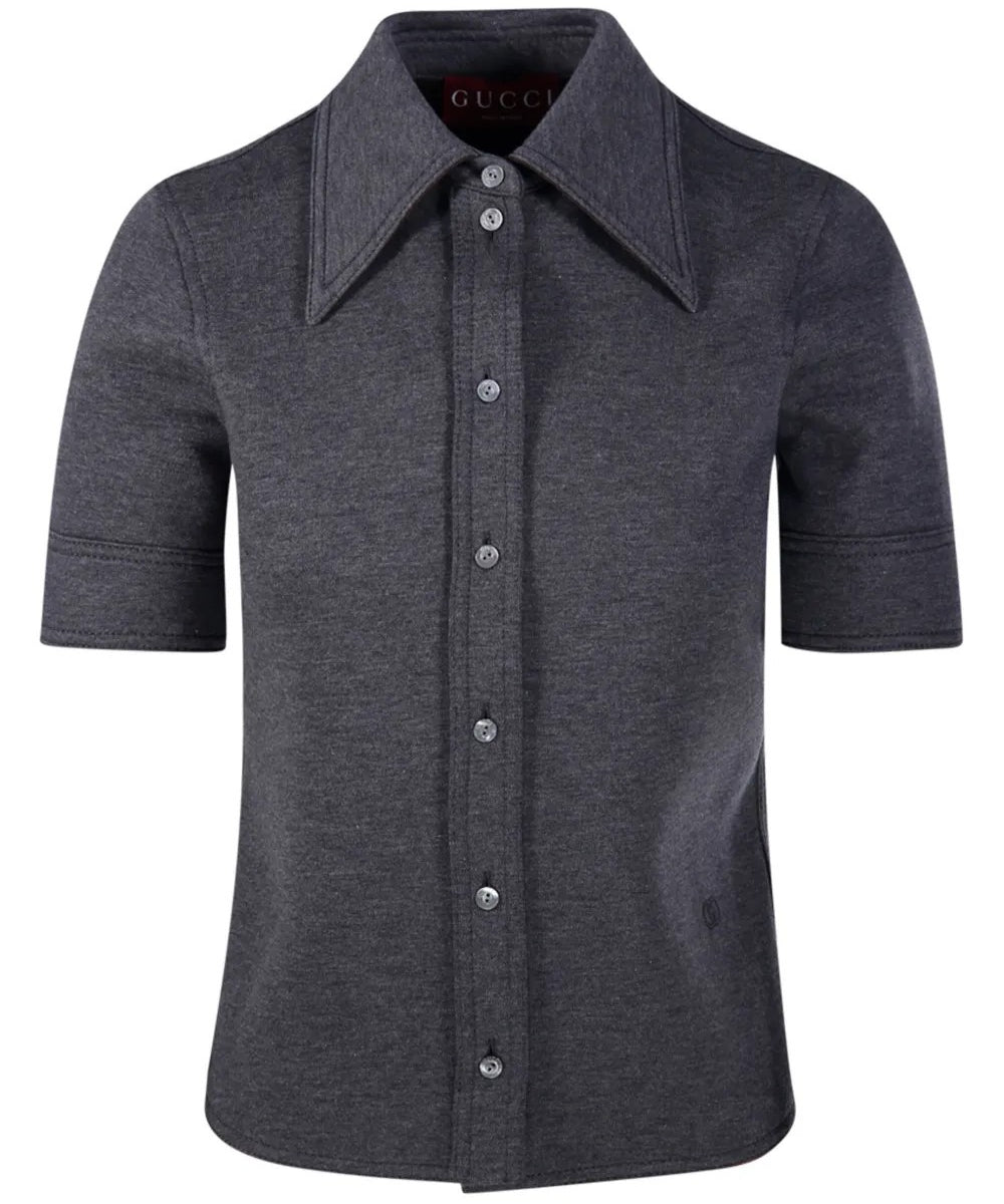 Camicie SHIRT STONE GREY 836442 Z7AY9 1088 1088 GUCCI