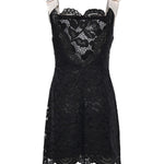 Mini abito Lakeside in pizzo CD4101 BLACK FOR LOVE & LEMONS 