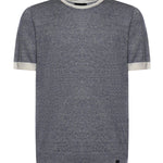 T-shirt in lino e cotone NMMC1522420WYK 11G2 FAY 