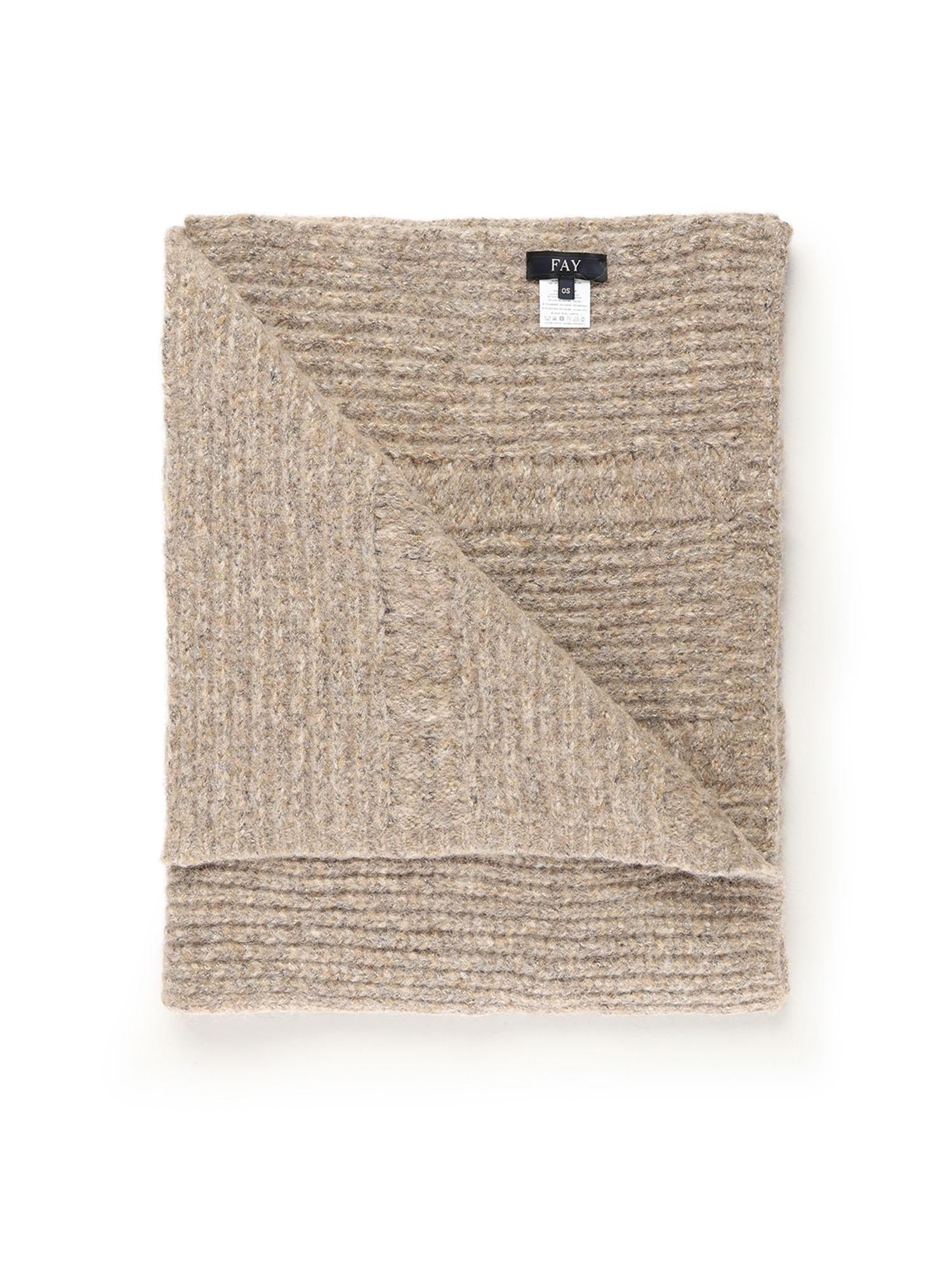 Sciarpa in alpaca mélange NSWF2516870XRS C813 FAY 