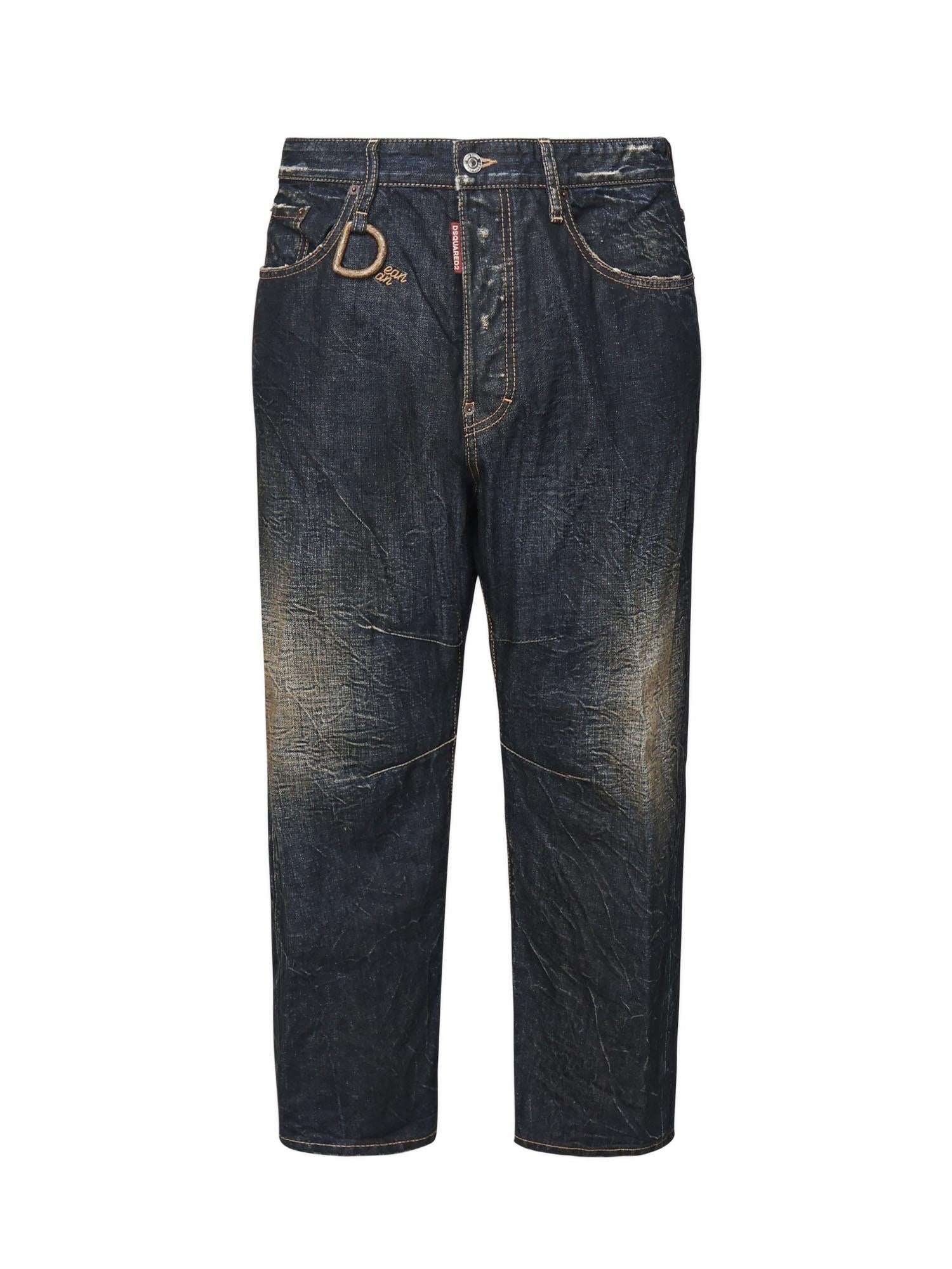 Jeans Kawaii con logo<BR/> S74LB1762 D30011470 DSQUARED2 