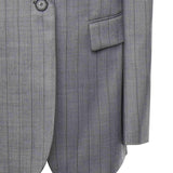 Giacca monopetto con motivo gessato 650139 3GR6501202 STELLA McCARTNEY 
