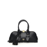 Borsa piccola a mano Escape Bag Baguette in pelle 105334 A0QOZ99V PINKO 