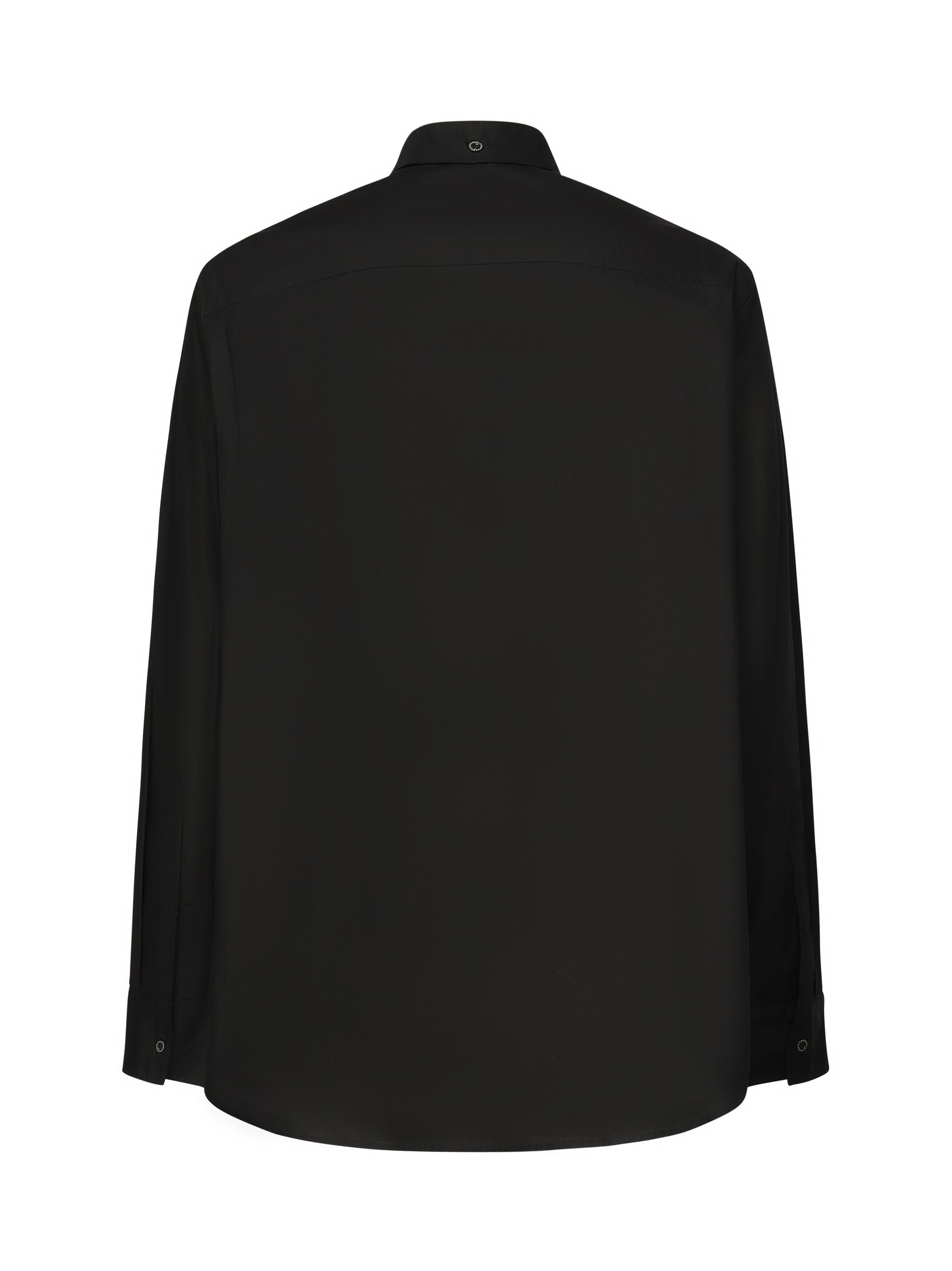 Camicia Tavaria con ricami e paillettes RMP25233CA BLACK JOHN RICHMOND 
