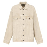 Giacca in denim con logo 844891 TSWB29501 BALENCIAGA 