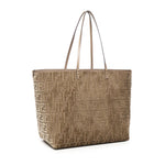 Tote bag velluto FF jacquard 8BH425 AT14F1QDO FENDI 