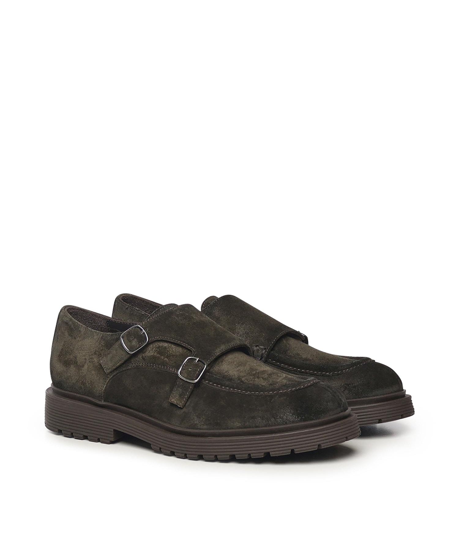 Derby doppia fibbia 56004 CAMOUFLAGE STURLINI 