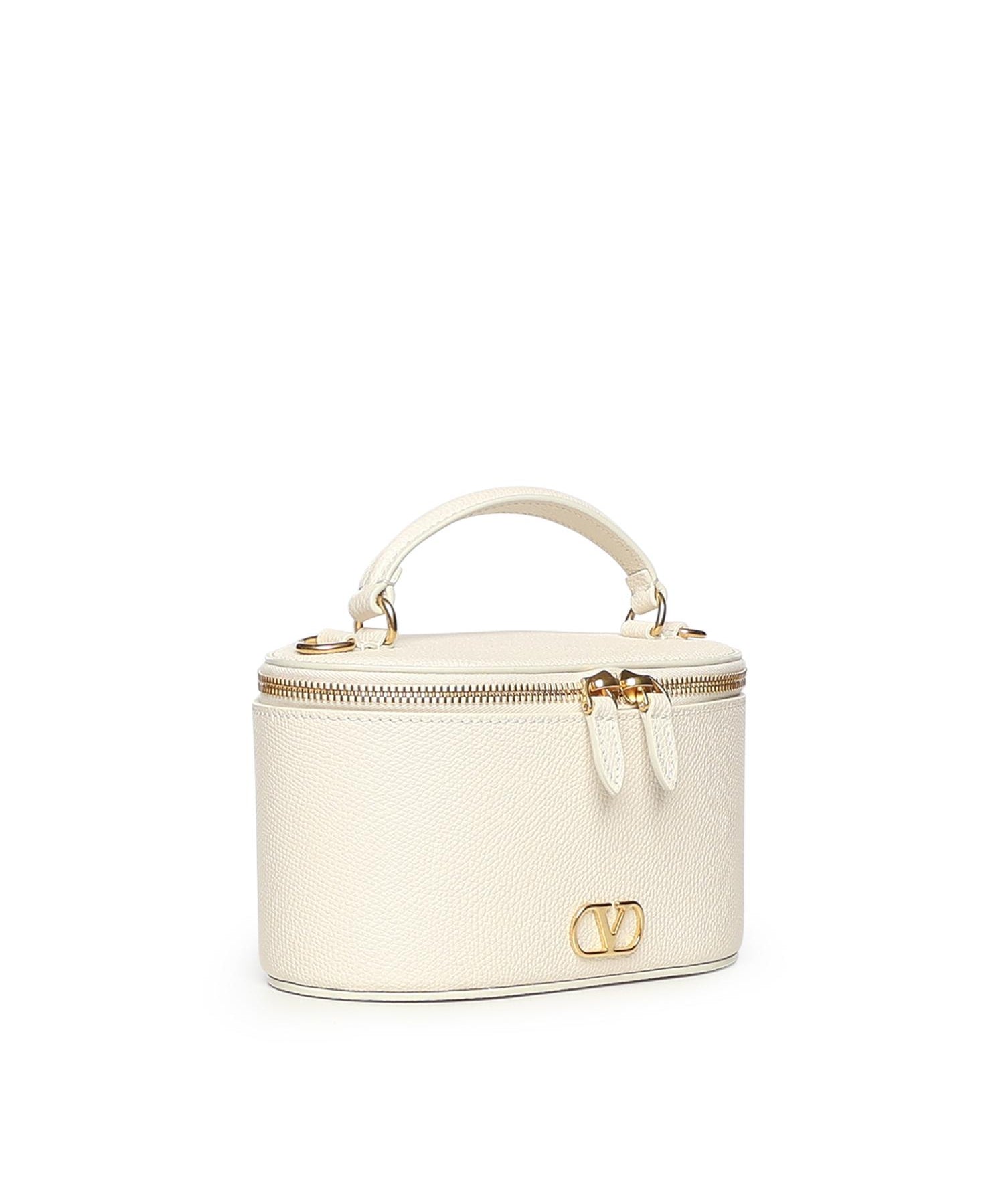 Mini Vanity Bag Vlogo Signature in vitello granato 8W0P0AX8 SNPI16 VALENTINO GARAVANI 