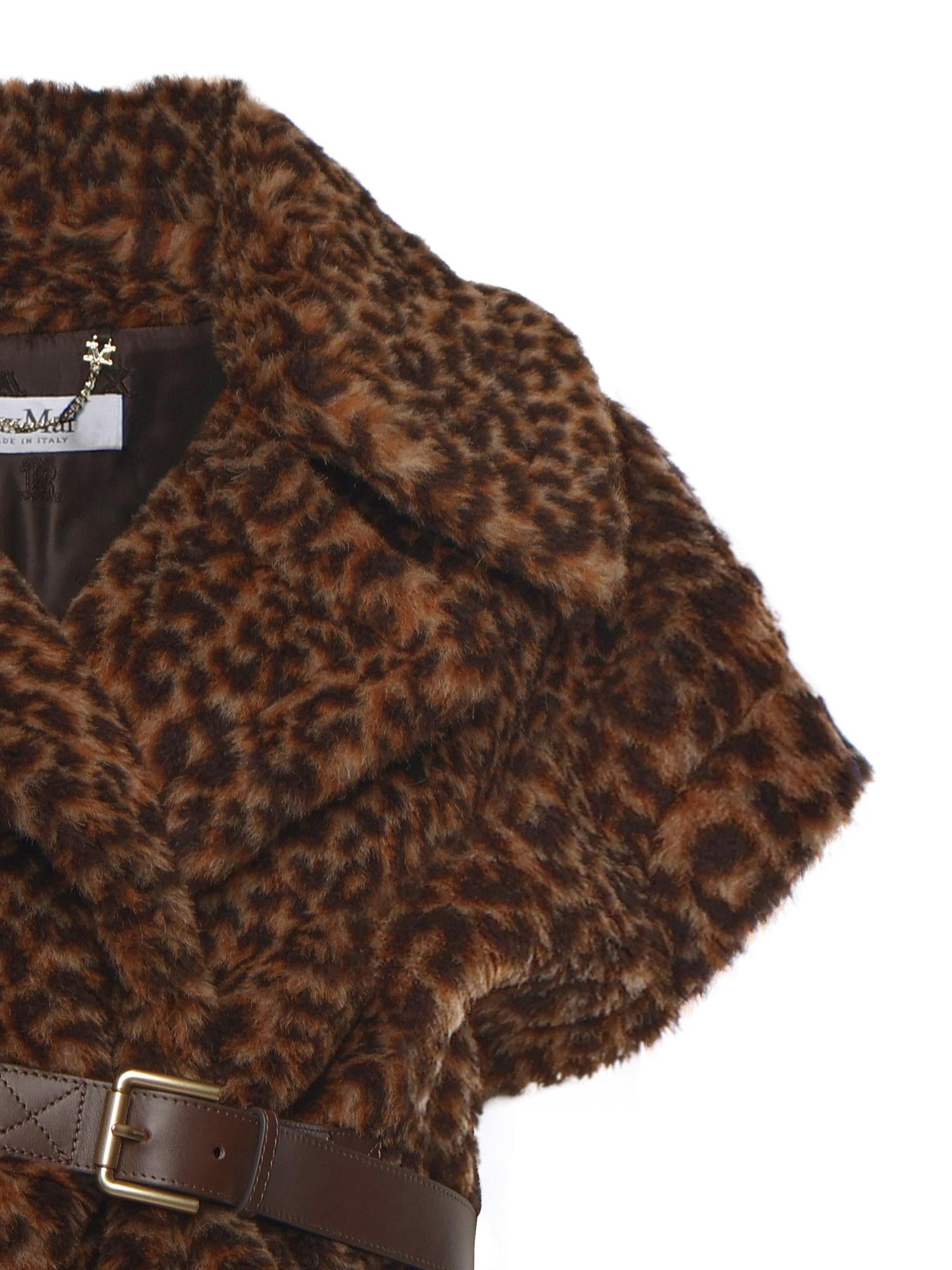 Cappa in Teddy di alpaca e cashmere 2524736172600 001 MAX MARA 