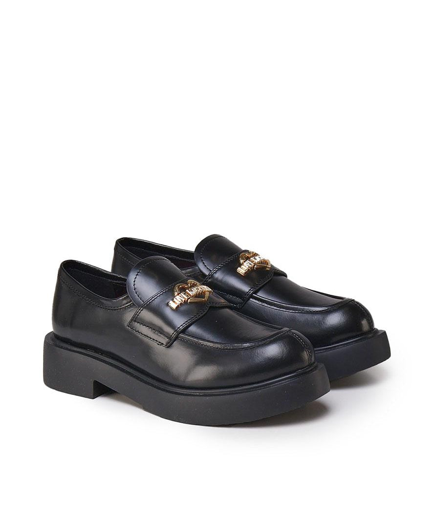 Mocassino city in pelle JA10404G0LJD0 000 LOVE MOSCHINO 