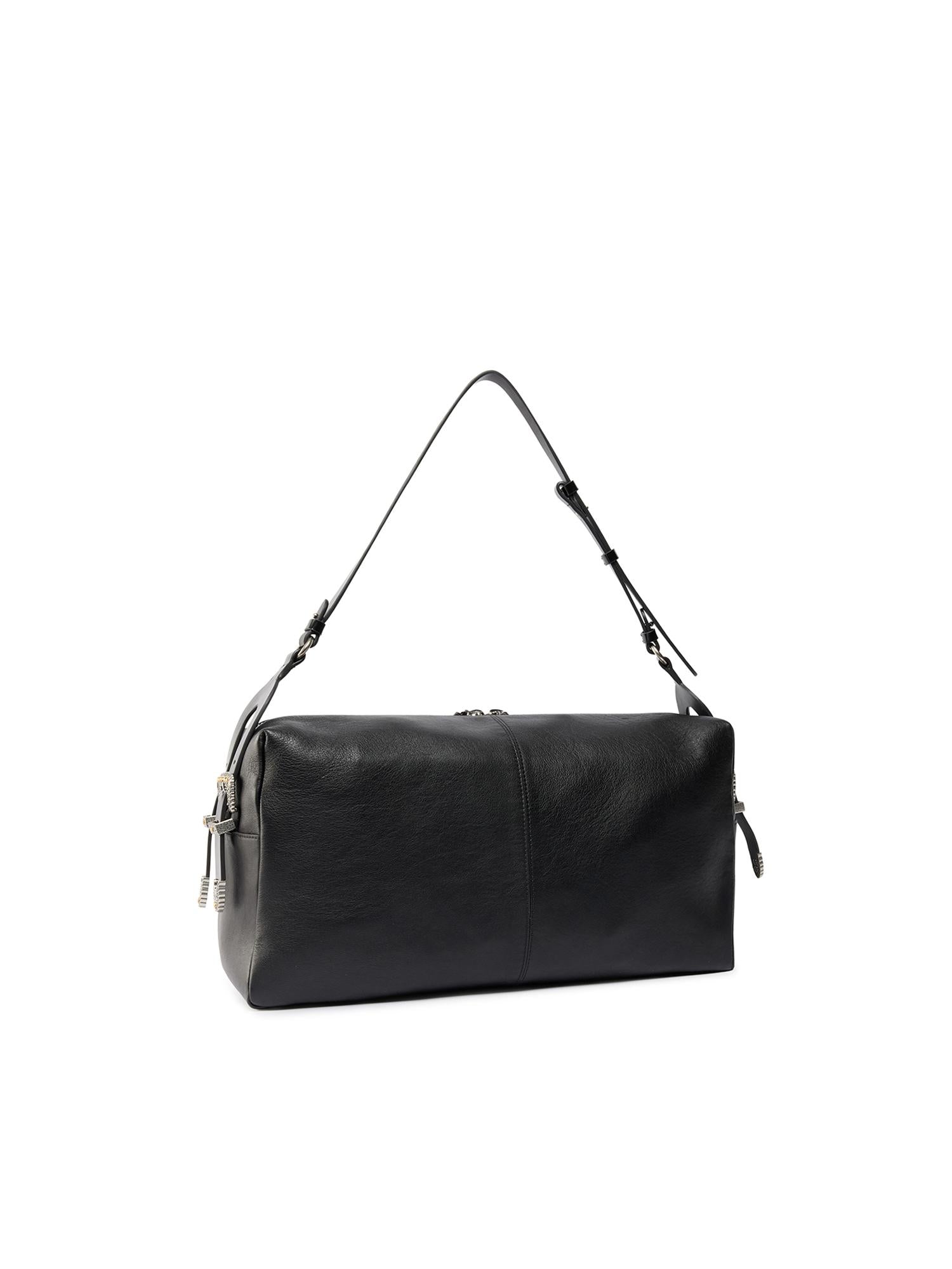 Borsa a spalla grande Keeper Bag in pelle 106678 A2JGZ99O PINKO 