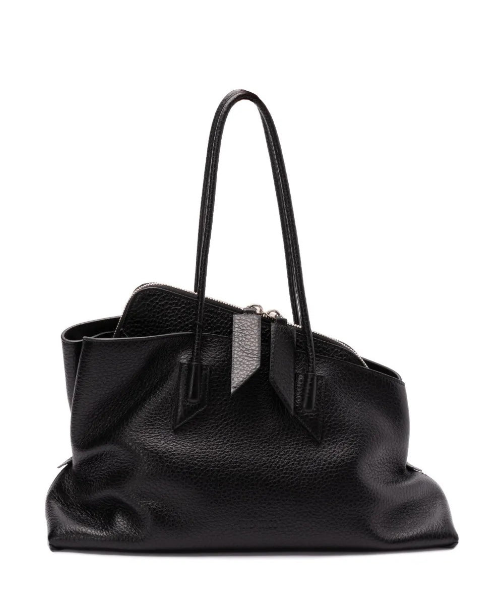 Borsa 'LA PASSEGGIATA MEDIUM' TOP HANDLE BLK 250WAH00054 LBT019AA 100 100 THE Attico
