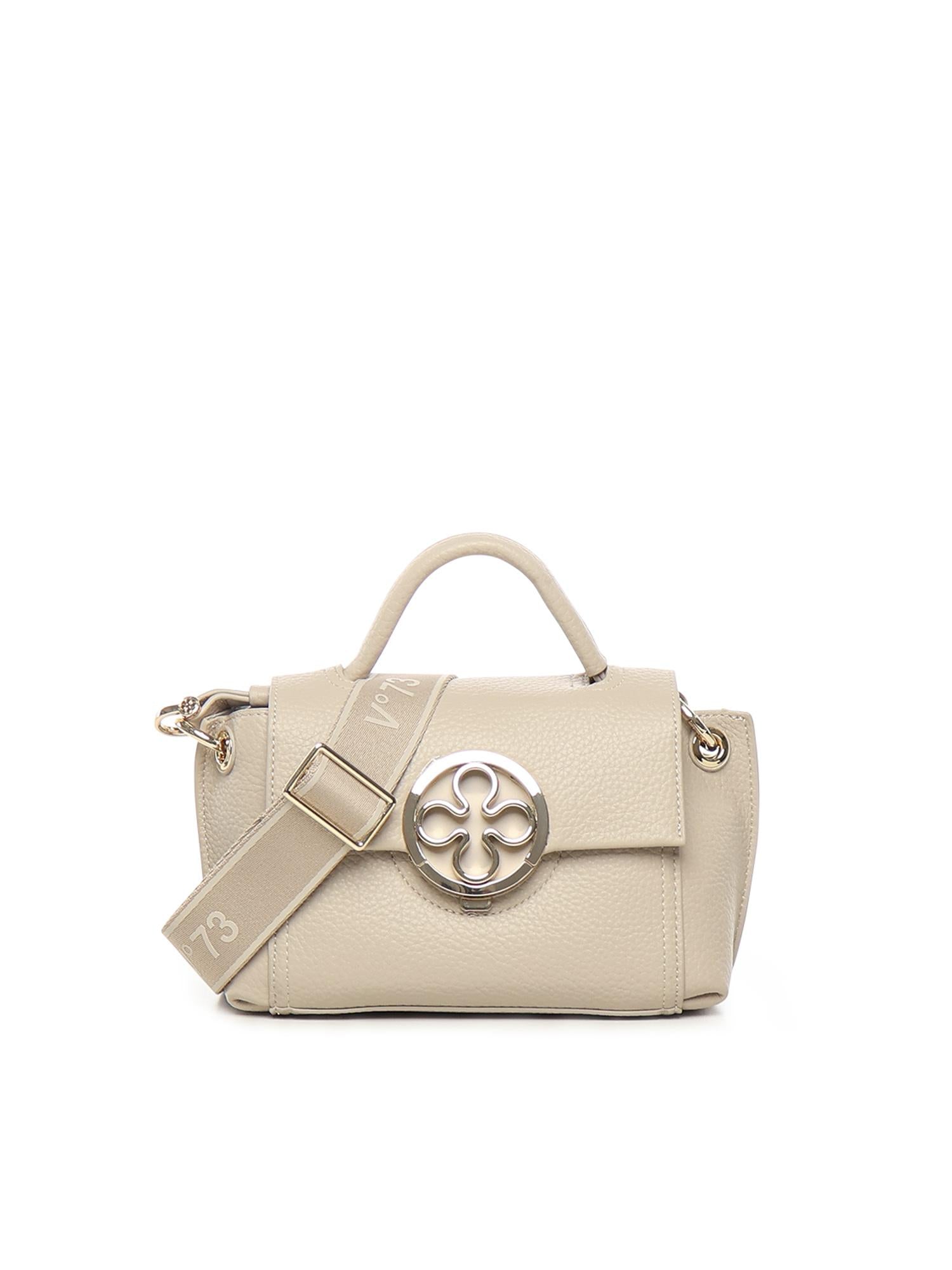 Borsa a mano Federica V small<BR/> 73BS9ER02 FEDERICA VECRU V° 73 