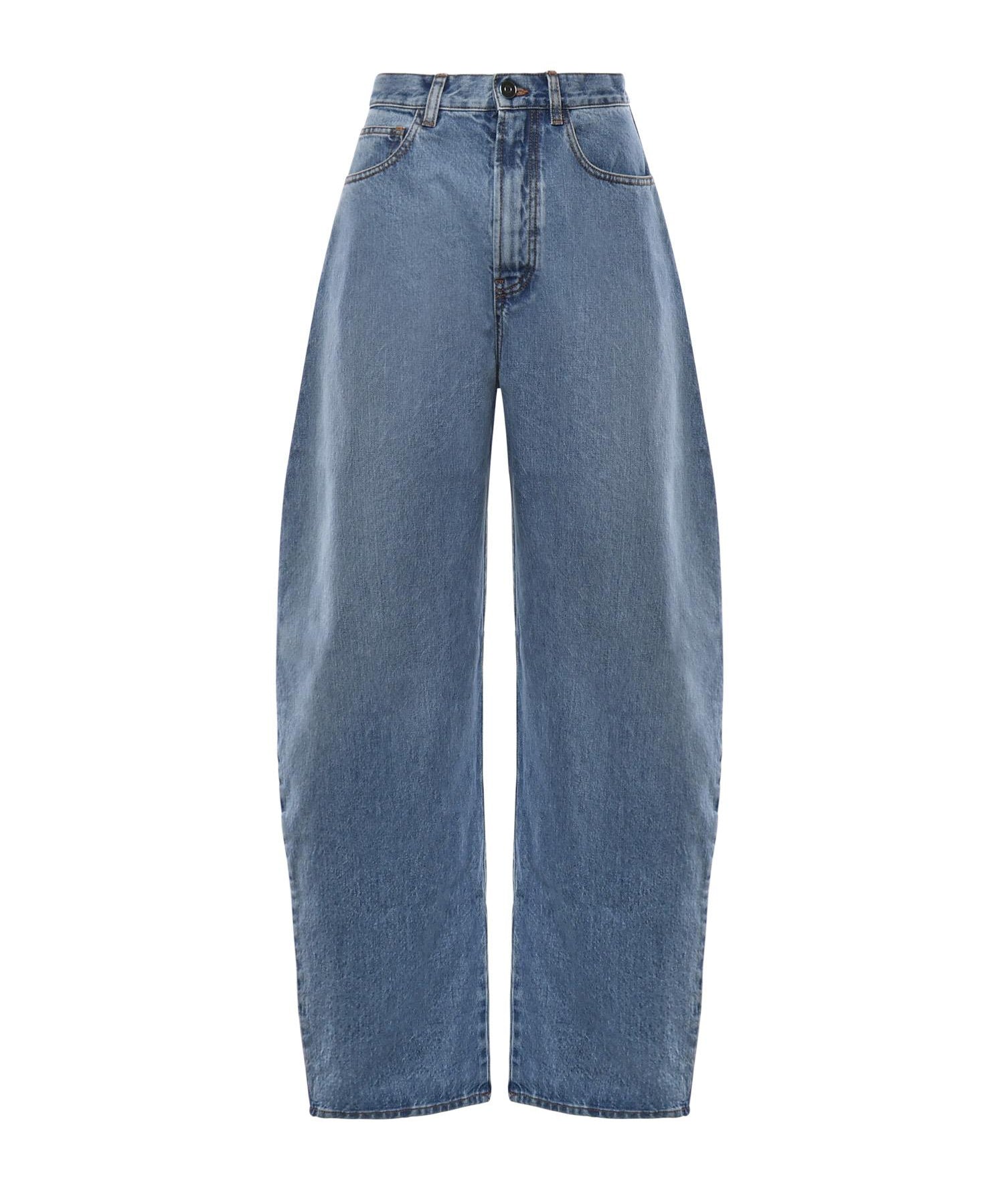 Jeans Round in denim AA9P0176D015C A21 ALAIA 