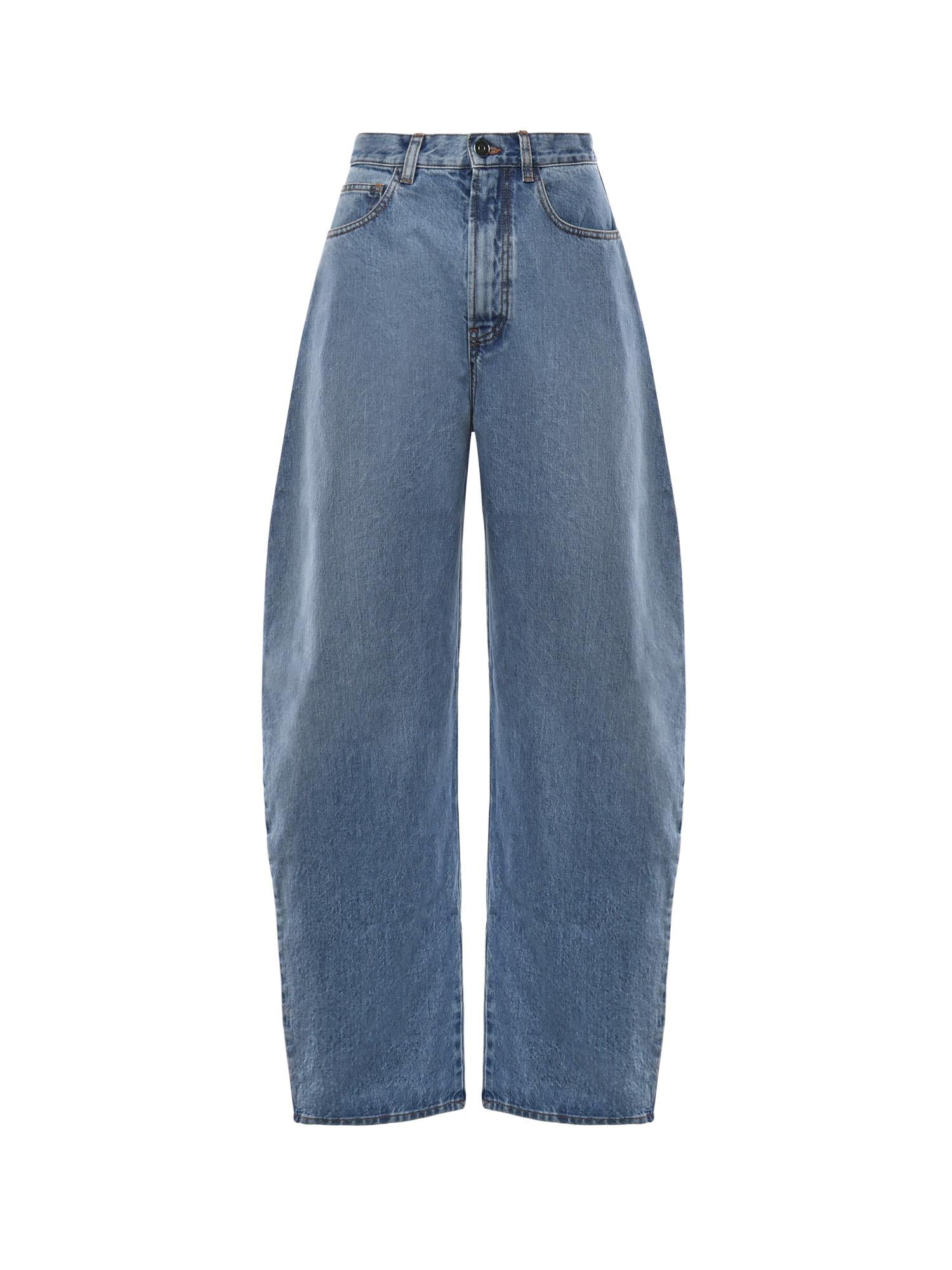 Jeans Round in denim AA9P0176D015C A21 ALAIA 