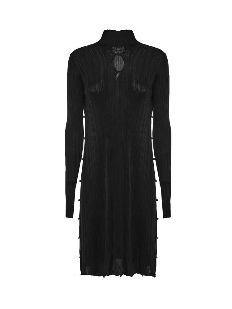 Abito Plissé In Viscosa Leggera 716861 V2I601000 BOTTEGA VENETA 