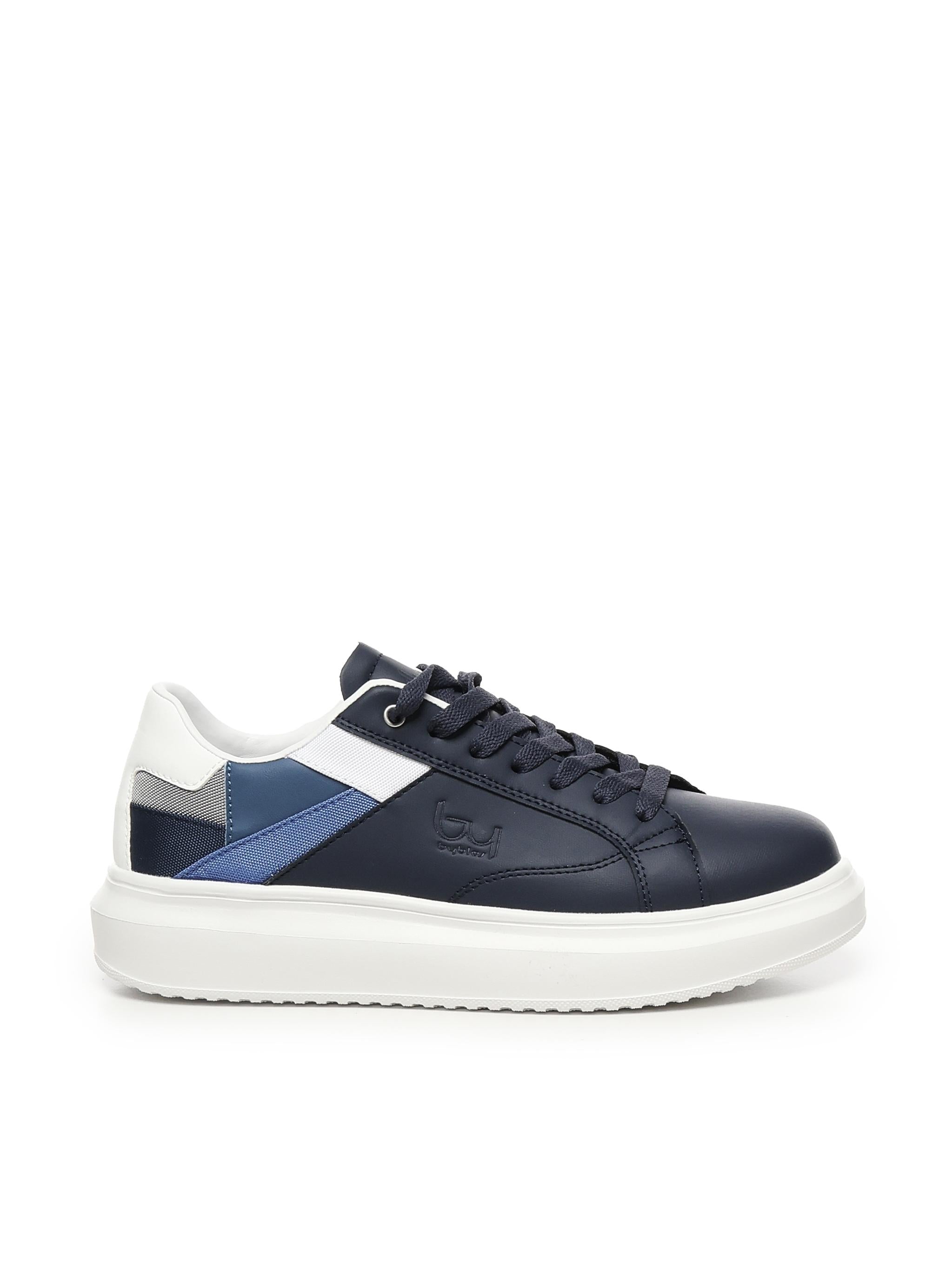 Sneakers Triton BYSC9B102TES BLU/MULTICOLOR BY BYBLOS 