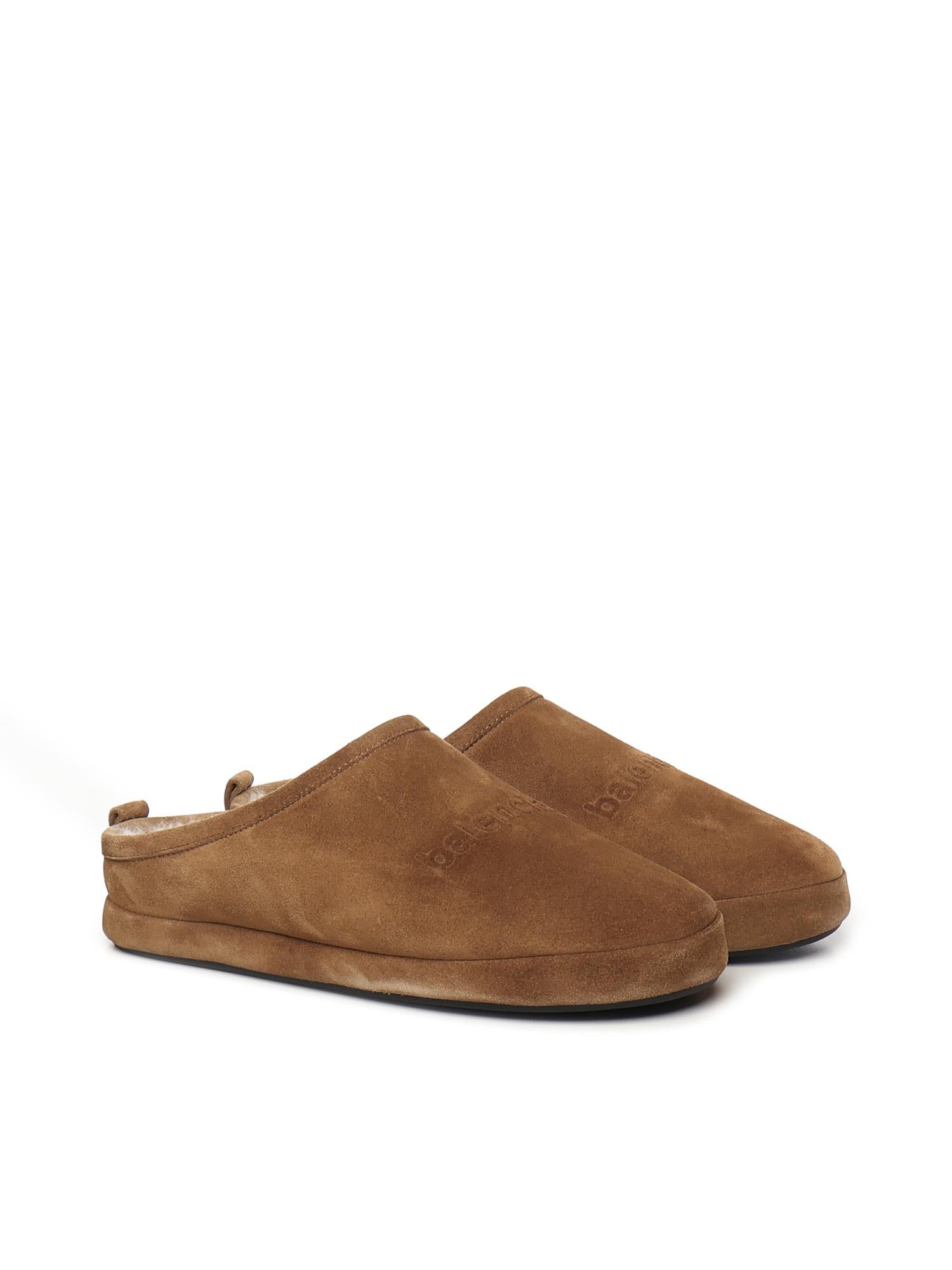 Slipper Alaska con logo 810543 WBFC12200 BALENCIAGA 