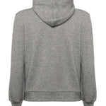 Felpa Guetta con zip GUETTA GRIGIO GIULIANO GALIANO 