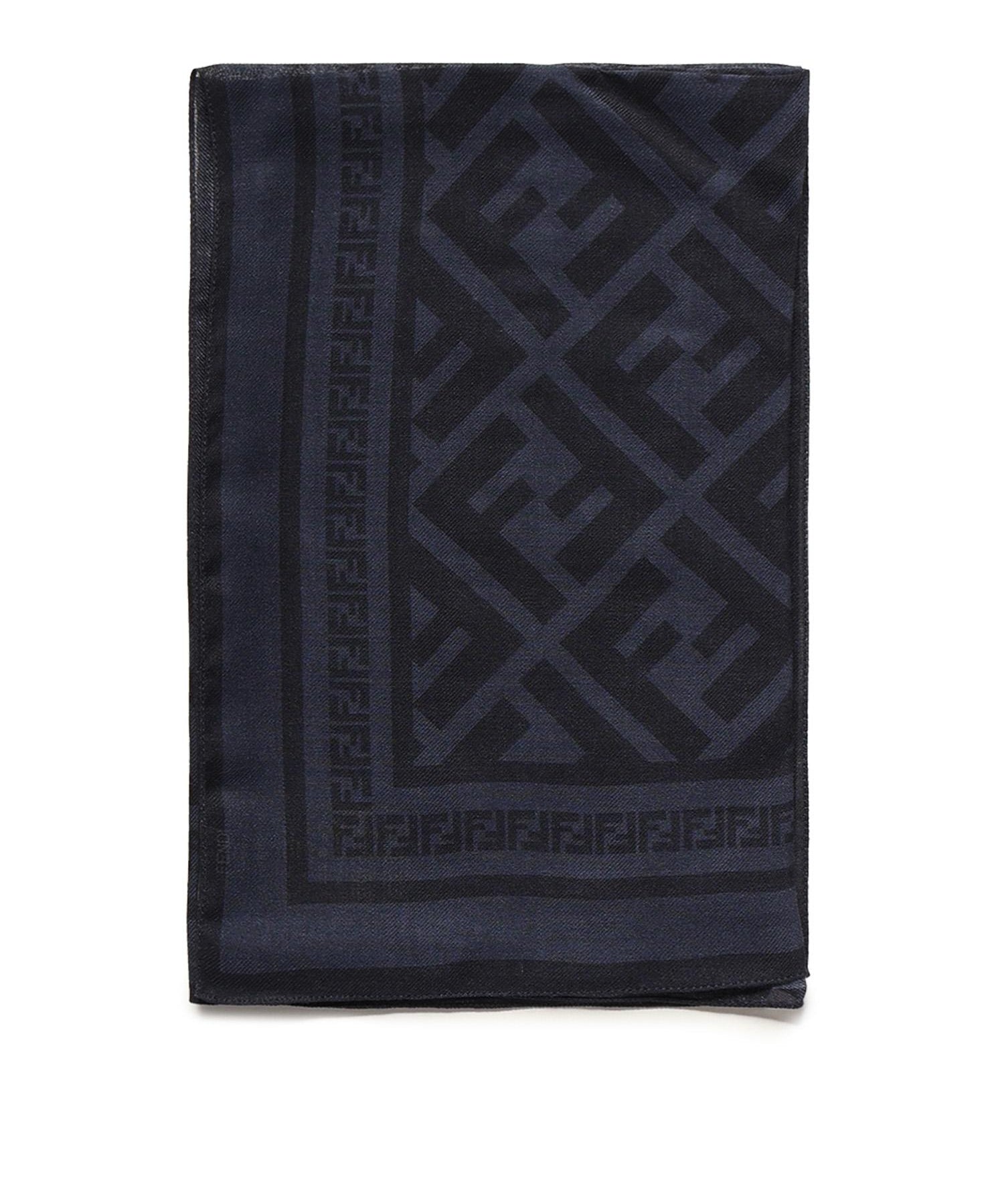 Bandana in lana e seta FF jacquard FXS384 AWU0F0ZNZ FENDI 