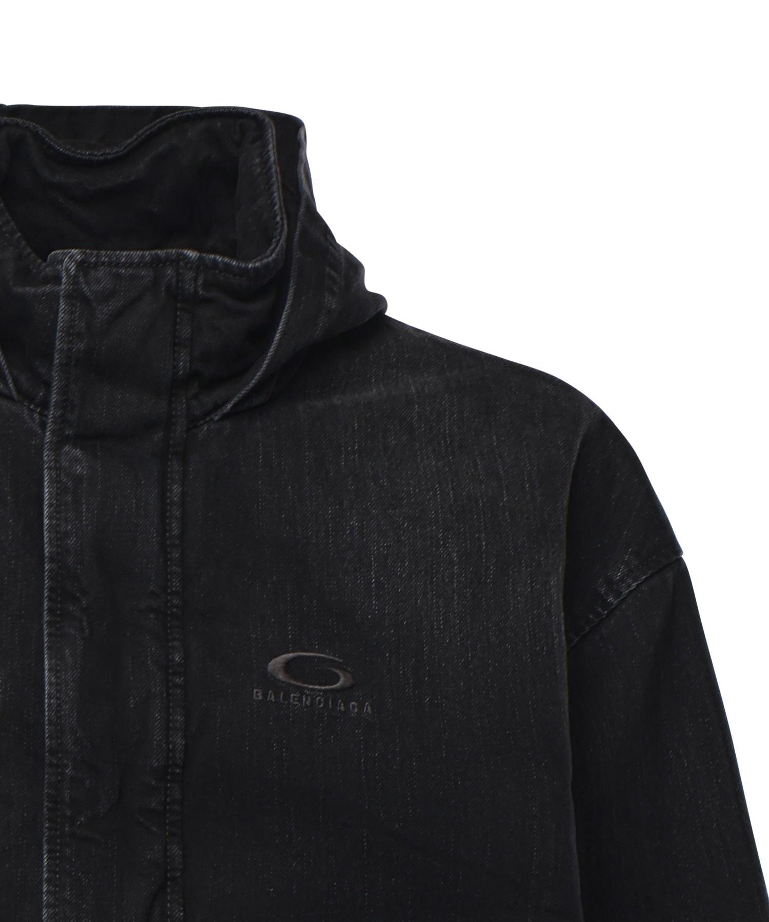 Giacca Workwear in denim di cotone 850057 TTW671037 BALENCIAGA 