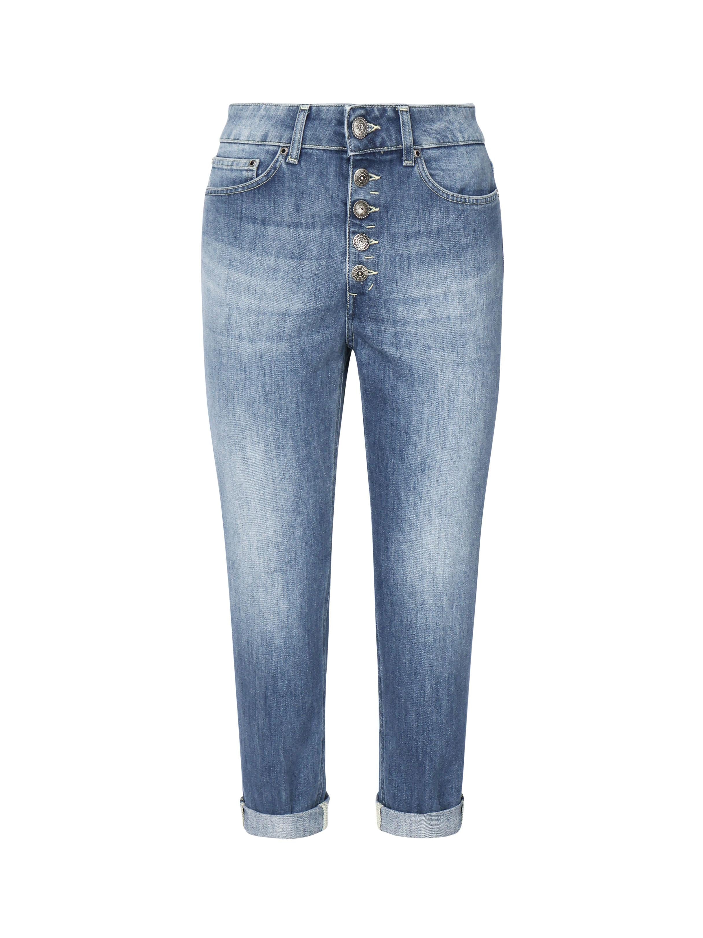 Jeans Koons loose in denim stretch<BR/> DP268B DS0107DHQ9800 DONDUP 