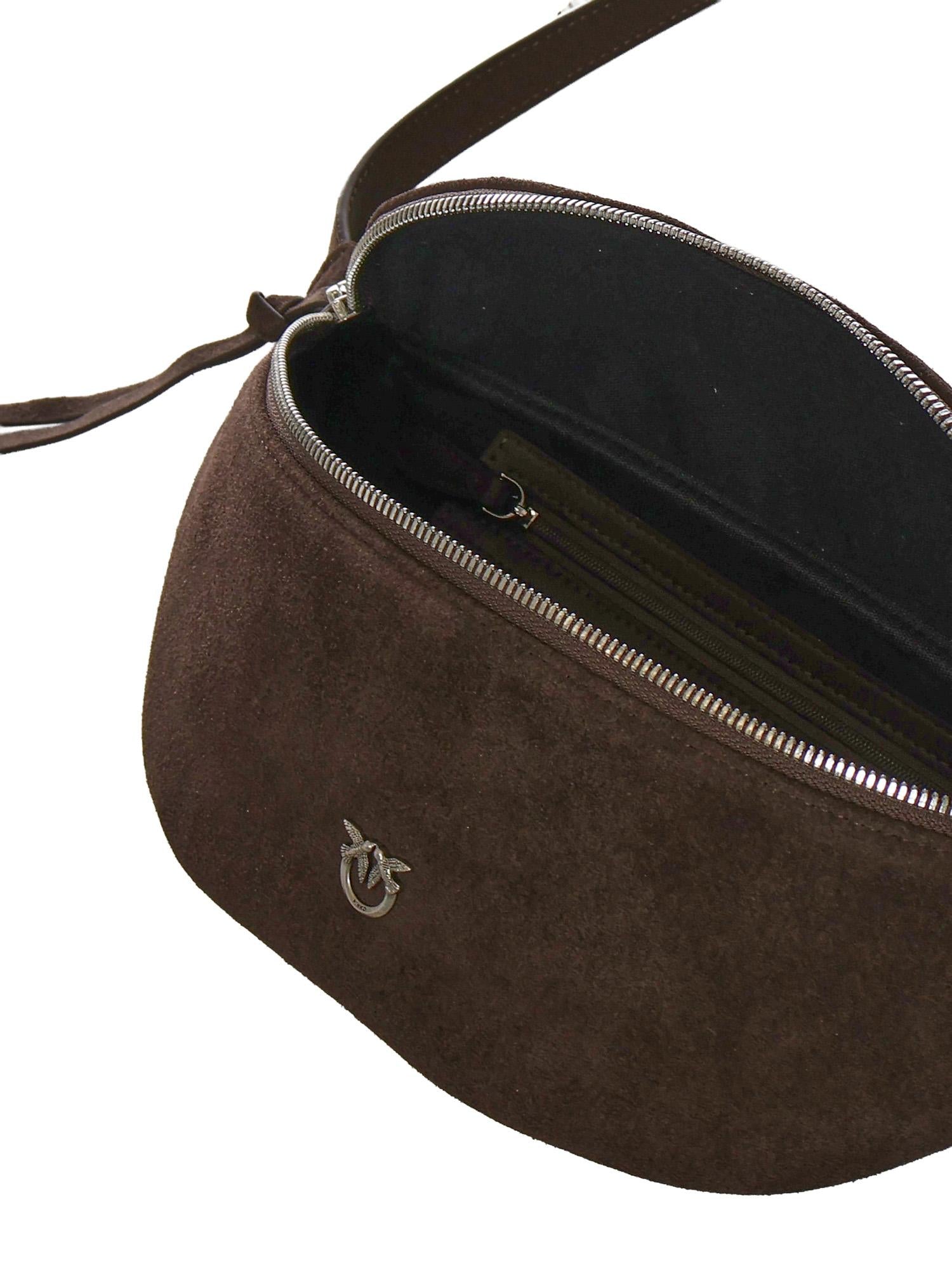 Marsupio in pelle new biker 106724 A0F6M11O PINKO 