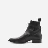 Stivaletti Flash in pelle 3126 7126 CALF BLACK GIULIANO GALIANO 
