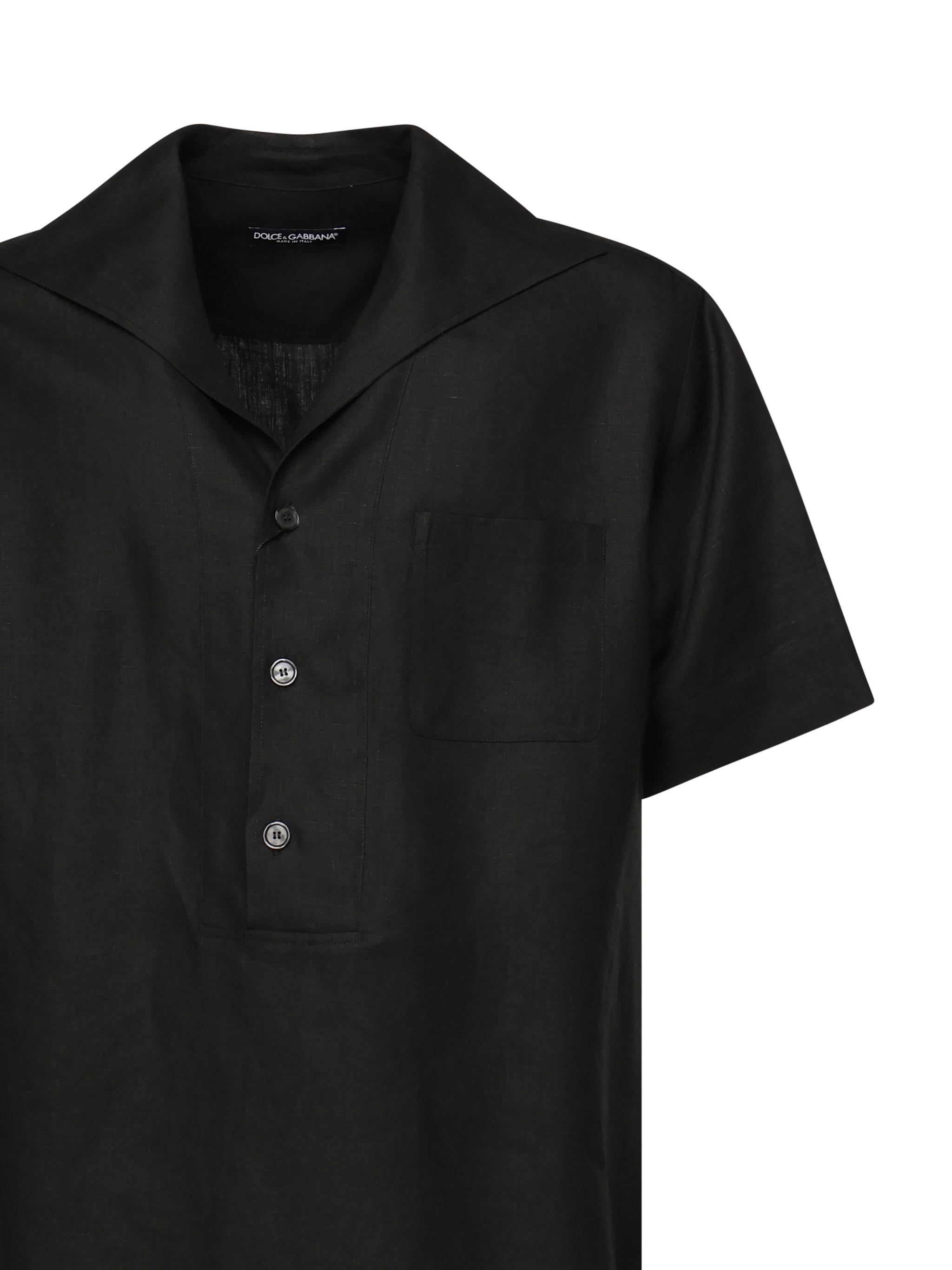 Camicia tre bottoni G5NE3T FU4JBN0000 DOLCE & GABBANA 