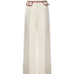 Pantaloni in crepe couture 7B3RB654 1CFAS0 VALENTINO GARAVANI 