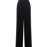 Pantalone sartoriale a palazzo con dettaglio a X 79AAA128 N0356899 GENNY 