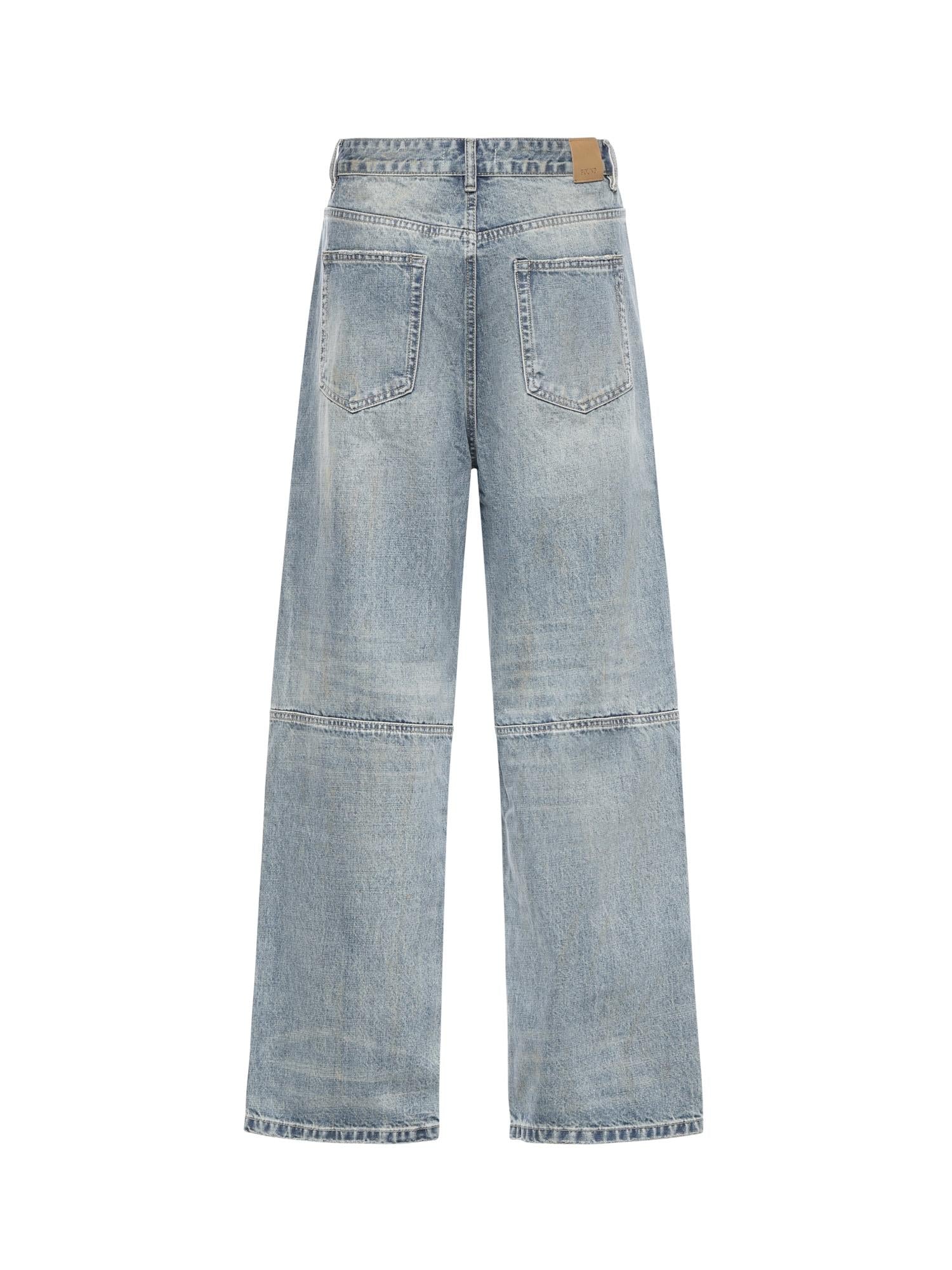 Jeans Double Knee Carpenter in denim FOSS26DP01012 6327 FOUND 