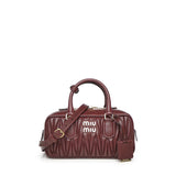 Borsa Arcadie in nappa matelassé 5BB142 AN88F0007 MIU MIU 