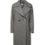 Cappotto Pesca in lana e cashmere 26AL203 GRIGIO ALISHEVA 