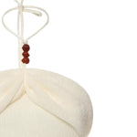 Top drappeggiato con perline 308426  MAGDA BUTRYM 