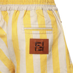 Shorts a righe Pequin FLP896 AOHUF1W0T FENDI 