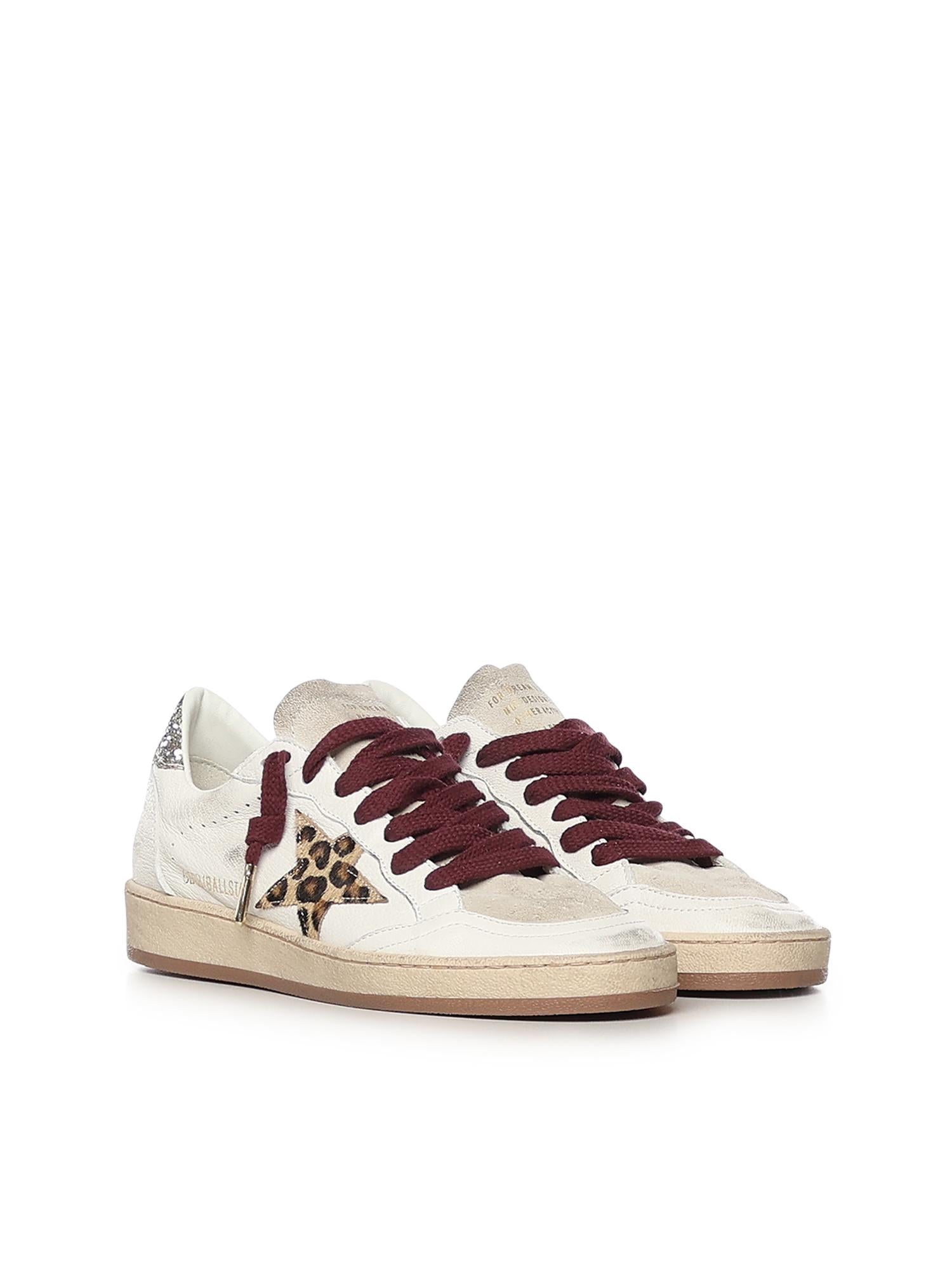 Sneaker Ball Star in pelle GWF00117 F00806812382 GOLDEN GOOSE 